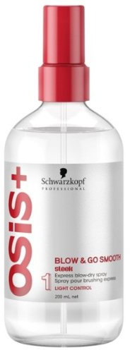 Schwarzkopf OSiS+ Blow & Go Smooth 1 x 200 ml Osis Sleek Express-Föhnspray