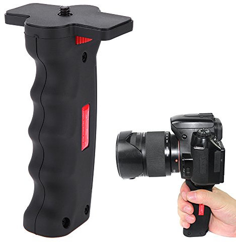 Andoer Wide Platform Pistol Grip Camera Handle with 1/4 Screw for SLR DSLR DC Canon Nikon Sony Iphone Xiaomi Smartphone