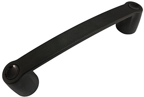 Bügelgriff 179 mm, Handgriff, Kunststoff PA, mit Bohrung und Abdeckkappen