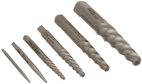 IRWIN Extractor de tornillos, flauta espiral, 6 piezas (53545)