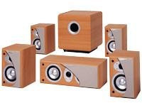 Jamo E 310 PDD Noyer Système d'Enceintes Nombre d'Enceintes:6