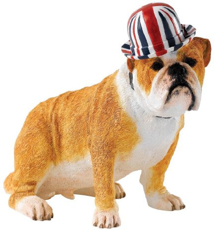 Bfa Studio Dogs Bulldog Union Jack Bowler