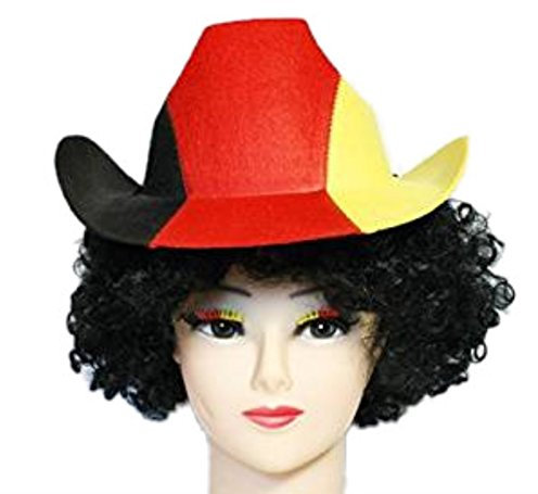 DEUTSCHLAND Fanhut COWBOY Filz Einheitsgröße Fanartikel