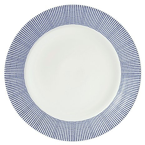 Royal Doulton Pacific 40009456 28cm Dinner Plate Blue Dot Porcelain