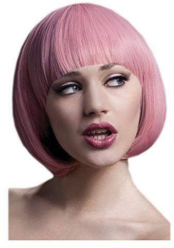 Mia Perücke Pastellpink