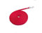 Angel for Pets MJH Beta Biothane Schleppleine mit HS 19mm breit, 8m lang, rot, Hunde bis 80kg