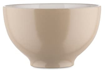 Alessi Dc03/3 Lg Tonale Grand Bol en Céramique Stoneware, Light Grey
