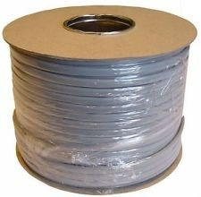 Wellco Twin / Earth Cable (100 Metre) - Cable 1.0mm 13.5A twin & earthgrey 6242Y 100M drum for lighting circuitry to BS6400