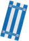 F.C. Hansa Rostock Badetuch - Blockstreifen - 70 x 180 cm Duschtuch Handtuch - Plus Lesezeichen Wir lieben Fußball