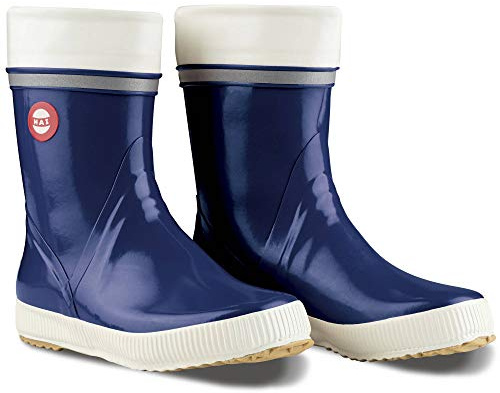 Nokian Footwear Hai - Wadenhohe Gummistiefel für Damen und Herren, handgefertigt aus Naturkautschukmischung, 40 EU, Blue