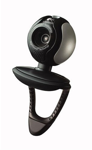 Logitech QuickCam comunicarse STX Webcam USB (Negro/Gris)