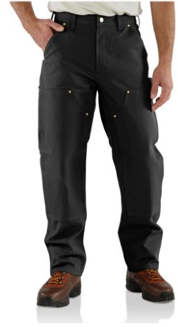 Carhartt Herren Firm Duck Double-Front Work Dungaree Pants