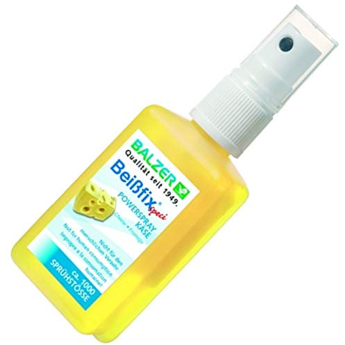 Balzer Beißfix Power Spray - Lockstoff für Fische 50ml, Geschmack:Käse