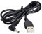 Câble USB 2.0 mâle vers coudé à 90 degrés 3,5 mm 1,35 mm CC 5 V Câble 80 cm