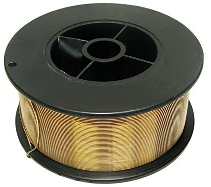 Rotek MIG Schweißdraht zum Löten von verzinkten Blechen und Schweißen von Kupfer CuSi3-0,8mm auf S100 Spule, 1kg