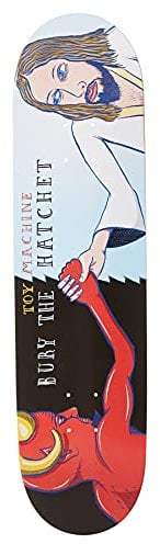 Toy Machine Deck Bury The Hatchet 8.0'' - 8.0''