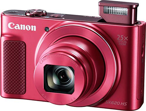 Canon - Powershot SX620 - Appareil Photo numérique Compact - Rouge
