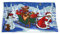 FahnenMax® - Flagge Weihnachtsmann Schlitten Rentier 90 x 150 cm