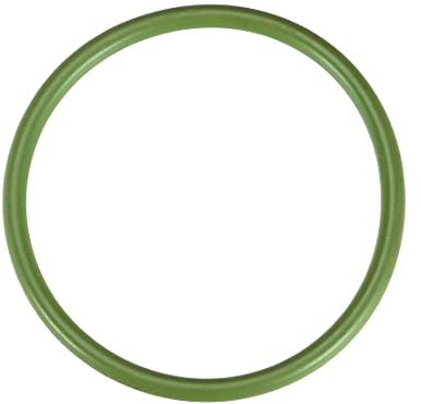 sourcing map Fluor Gummi O-Ringe Dichtungsdichtung FKM Rund Grün 90mm OD | Packung von 1, Für Maschinen Installation, Mit Wärmebeständigkeit, Metrisch, 5 Breite