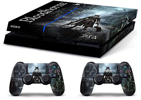 Skin Compatibile per PS4 OLD HD - -Cover Adesiva limited edition (Bloodborne)