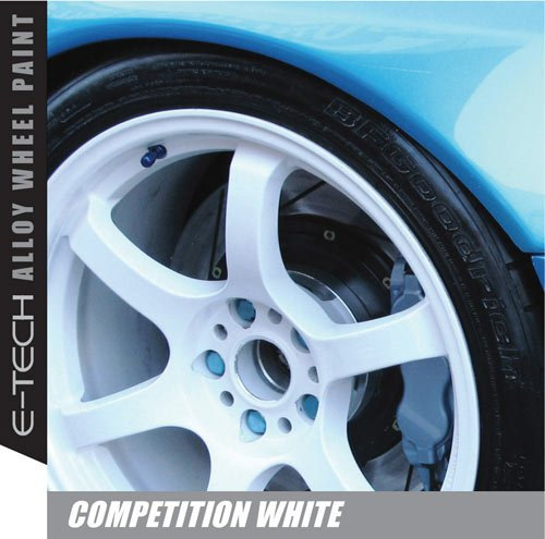 400ml Alloy Wheel Paint - COMPETITION WHITE