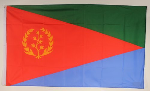 Flagge Fahne ca. 90x150 cm : Eritrea Eritreaflagge Nationalflagge Nationalfahne