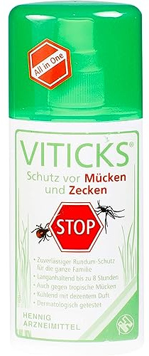 VITICKS Spray Schutz vor Mücken und Zecken, 100 ml Lösung