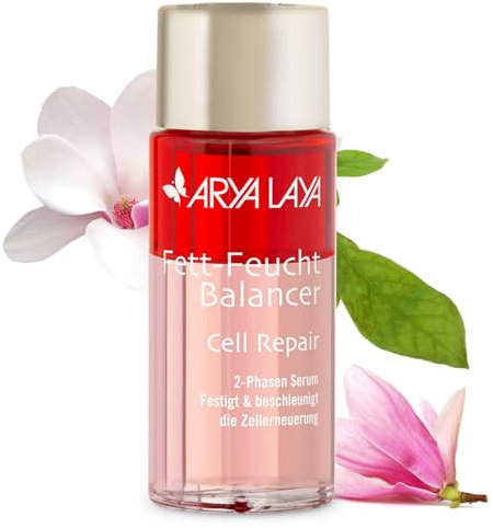 ARYA LAYA Fett-Feucht Balancer Cell Repair, 50 ml – 2-Phasen Energie-Serum für viele Hauttypen, Ampullen Alternative mit Anti-Aging Effekt, beruhigend, ideal auch bei Rosacea