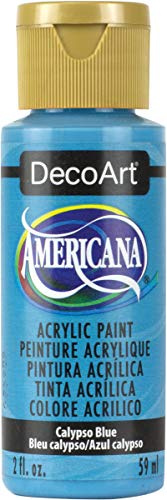 DecoArt Americana Acrylic Paint, 2-Ounce, Calypso Blue
