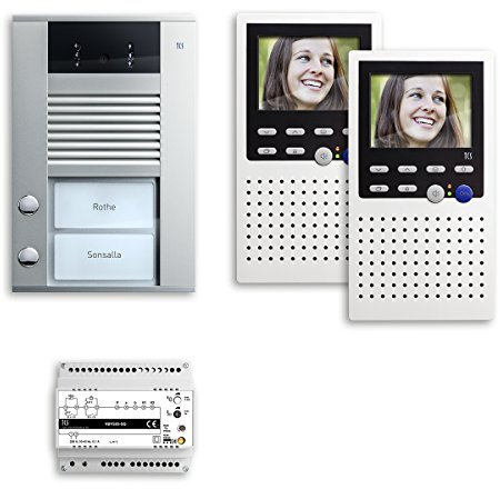 TCS PVE1420-0010 Video:Pack Color Freisprechen 2Tasten A