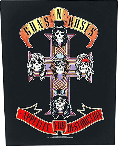 Guns N' Roses Appetite for destruction Patch dossard multicolore