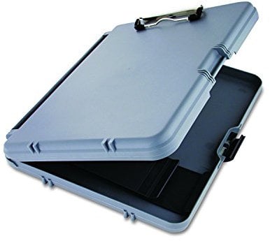 SAUNDERS Klemmbrett Portable Desktop WorkMate, grau