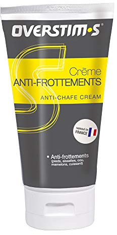 Overstim.s - Crème Anti-Frottements (150ml) - Activités sportives - Protège efficacement des frottements (cuisses, aisselles, cou, mamelons, cuissard, pieds...)