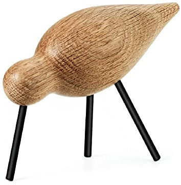 Normann Copenhagen Figur, Schwarz, Höhe 11 cm - 15 x 5,5 cm