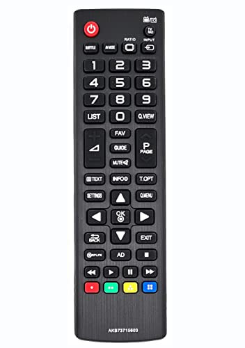 Télécommande de Remplacement pour LG AKB73715603 LCD LED TV téléviseur