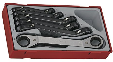 Teng TTRORS Metric Ratchet Ring Spanners (6 Pieces)
