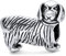 Bling Jewelry Haustier Tierliebhaber Dackel Heiß Kleine Rasse Hund Welpen Charm Perle Für Frauen Teenager Oxidiertes .925 Sterlingsilber Passt Europäisches Armband