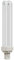 Crompton Lamps CFL PLC 26W G24d-3 Double Turn D-Type 3500K White Frosted 1716lm 2-Pin Energy Saving Push Fit Compact Fluorescent TC-D Compact-D CLD Opal Light Bulb