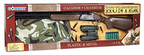 Gonher- Hunter Fucile da Caccia Giocattolo, Multicolore, One Size, 617/0