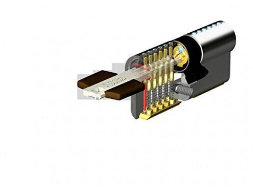 Tesa Assa Abloy Tk153535L Einsteckschloss Profilzylinder 35 x 35 mm