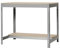 Simon Rack Mesa de Trabajo Taller, 600 kg Capacidad Carga, 842x1210x760 mm, , Gris/Madera - BT0