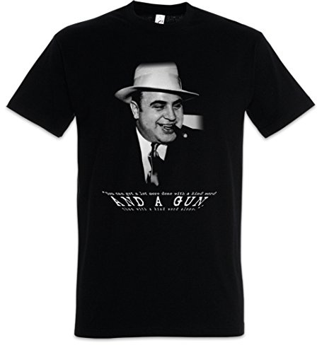 Urban Backwoods Al Capone Classic Portrait Herren T-Shirt