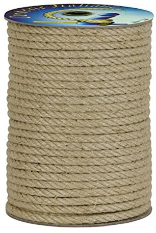 Corderie Italiane 006044055 Corda Juta, 5 mm, 100 m
