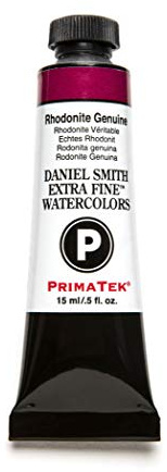 DANIEL SMITH Extra Fine Watercolor 15ml Paint Tube, Rhodonite Genuine, 0.5 Fl Oz (Pack of 1)