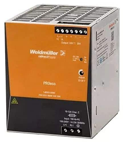 Weidmuller 1469510000 – Netzteil Pro ECO 480 W 24 V 20 A