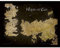 Game of Thrones, 30 x 40 cm, Mapa Antiguo de Westeros y Essos, impresión enmarcada