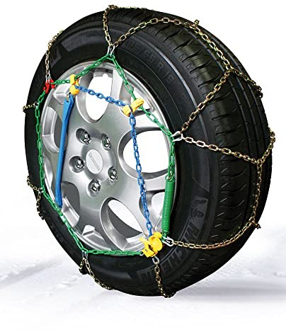 Schneeketten 235 45 R17 aus Stahl, 9 mm, 10 g