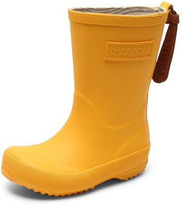 Bisgaard Unisex Kinder Basic Rubber Gummistiefel, Gelb, 24 EU