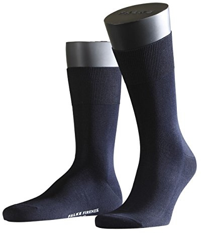 FALKE City Herren Socken Firenze 2er Pack, Größe:43/44;Farbe:Dark Navy (6370)