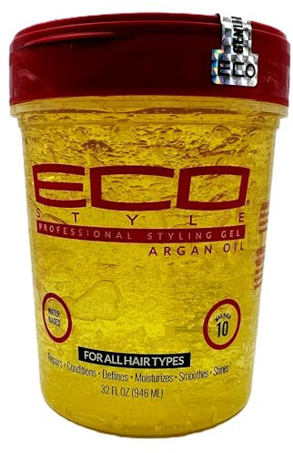 ECOCO EcoStyler Styling Gel, Moroccan Argan Oil, 32 oz by ECOCO